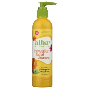 Alba Botanica - Face Cleanser Pineapple Enzyme, 8 Oz - Pack of 1