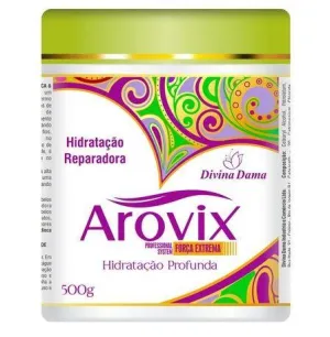 Arovix Avocado Hydrolyzed Keratin Repairing Hydration Mask 500g - Divina Dama