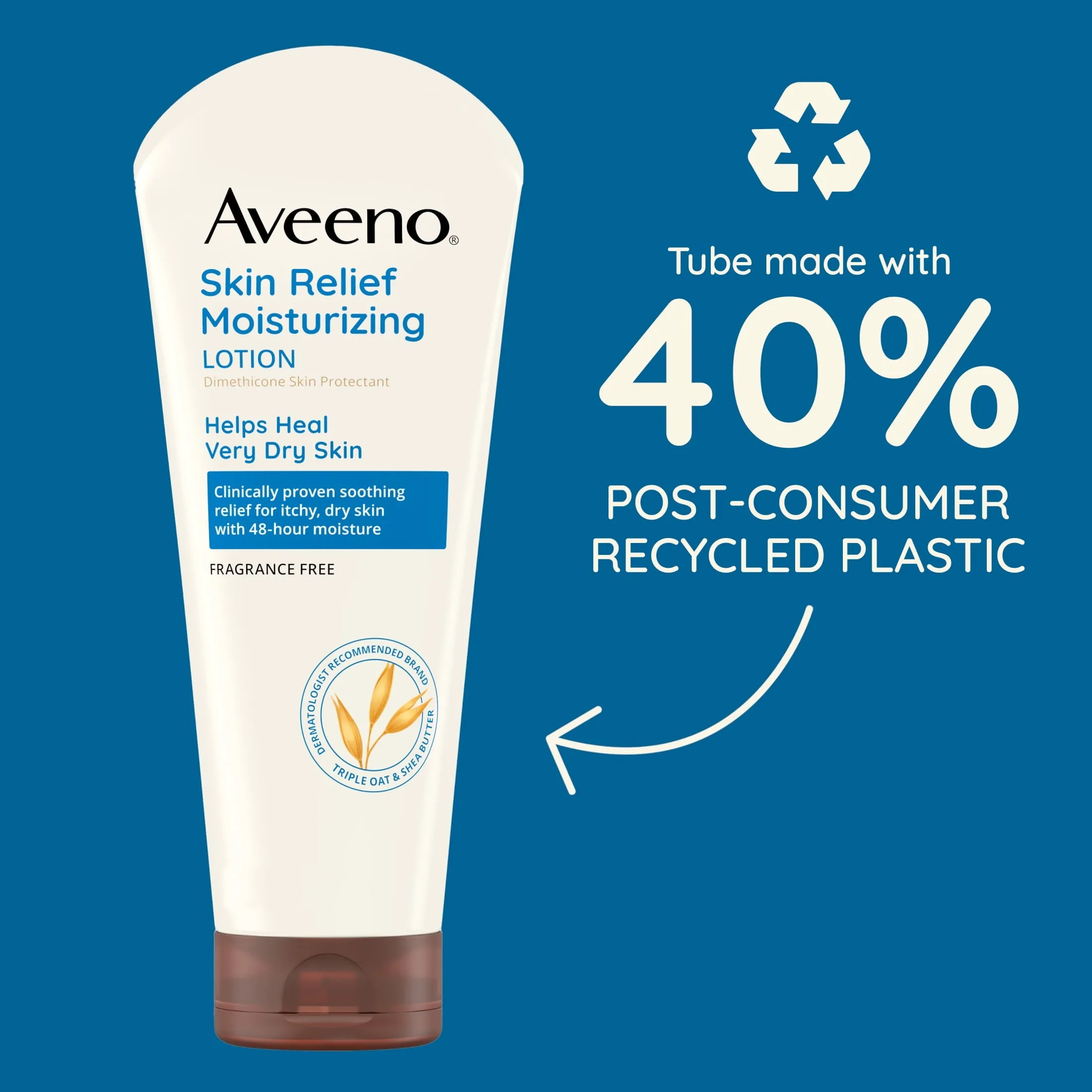 Aveeno Skin Relief Moisturizing Lotion for Very Dry Skin, 8 fl. oz