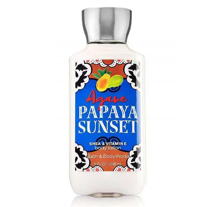 Bath & Body Works Agave Papaya Sunset Body Lotion 236ml