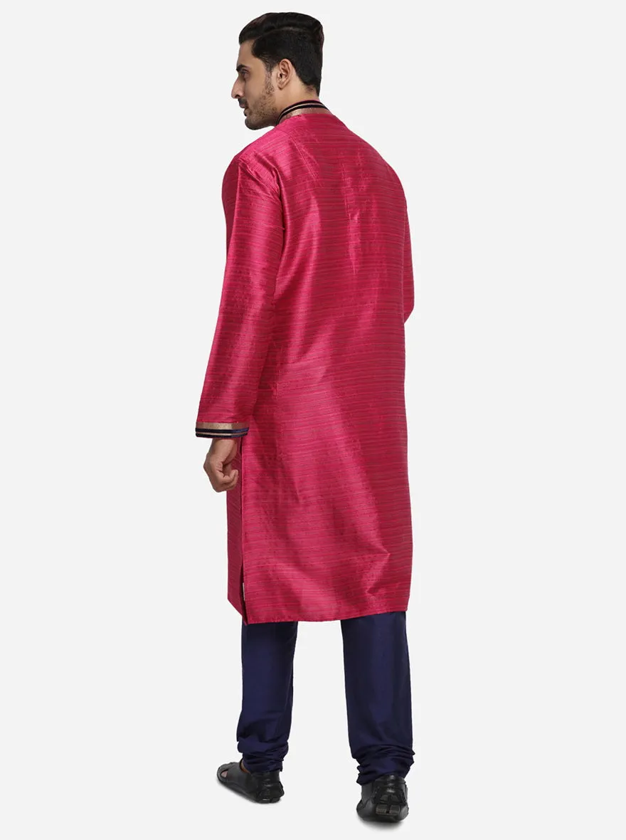 Bright Pink Kurta Set | Azania