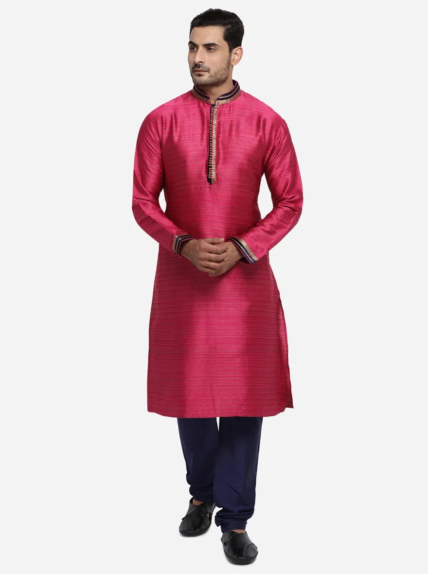 Bright Pink Kurta Set | Azania