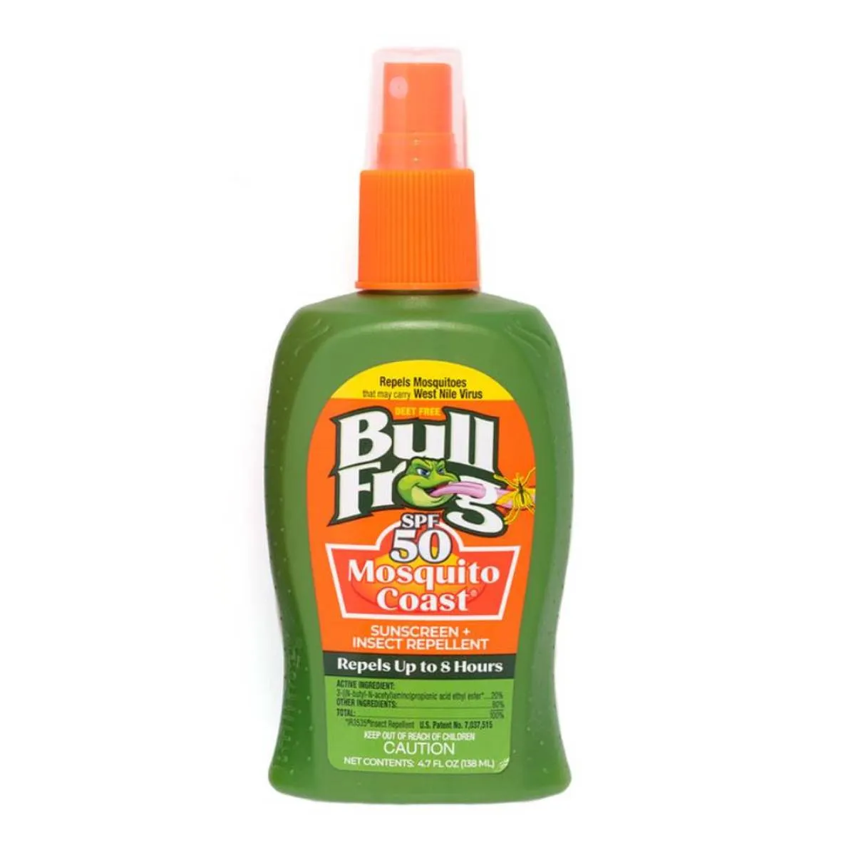 Bullfrog? Mosquito Coast Sunscreen and Insect Repellent Pump Spray