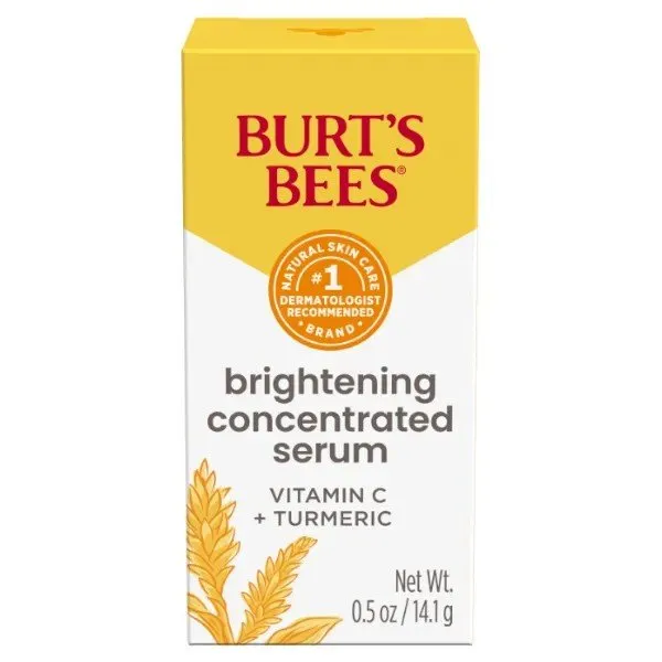 Burt's Bees Brightening Concentrated Face Serum 0.5 oz Serum