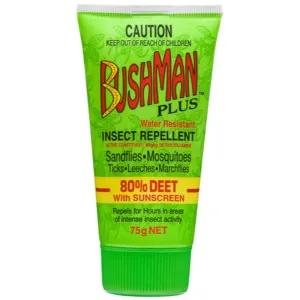 BUSHMAN - Repellent Gel Plus with Sunscreen (2.6 oz 75g)