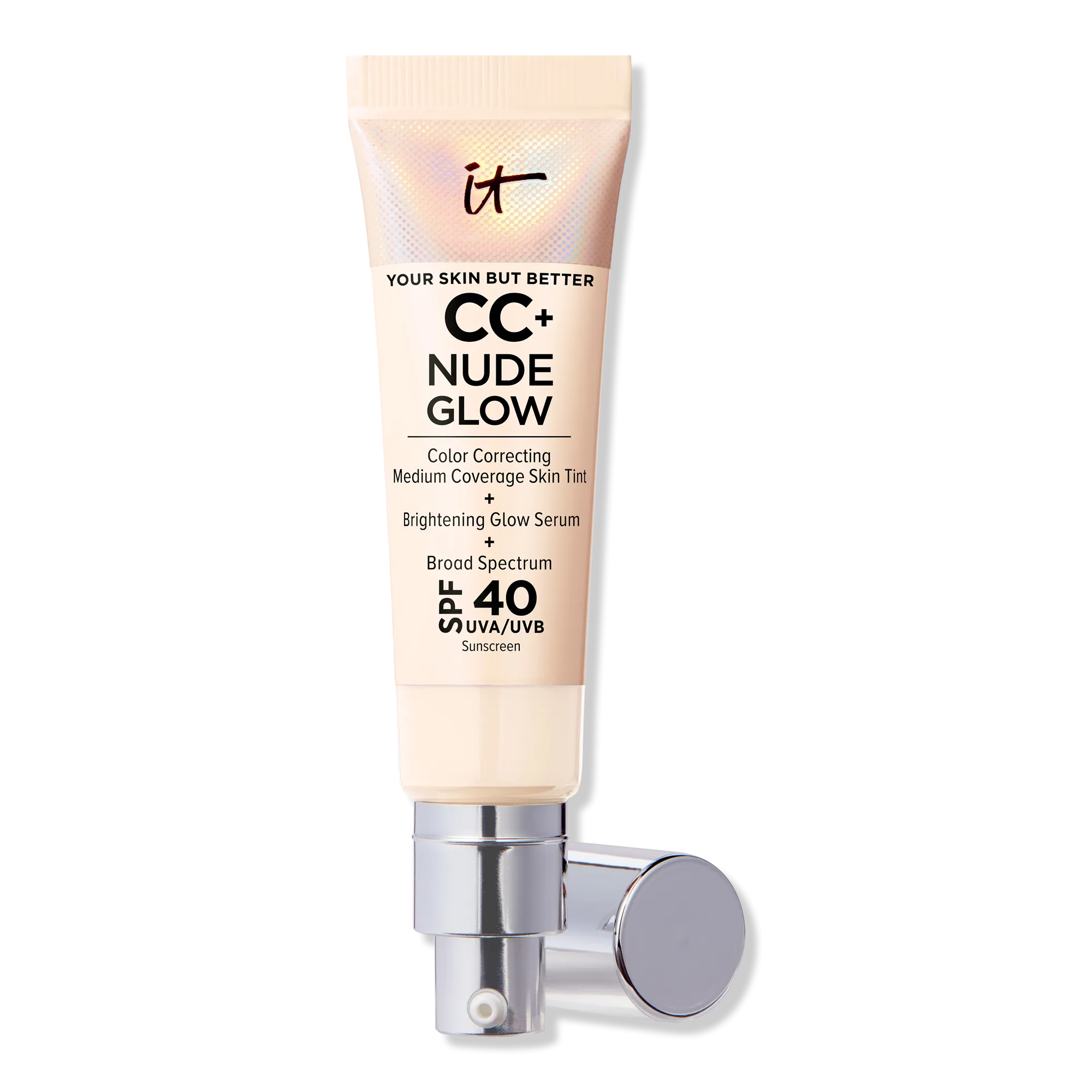 CC  Nude Glow Lightweight Foundation   Glow Serum with SPF 40