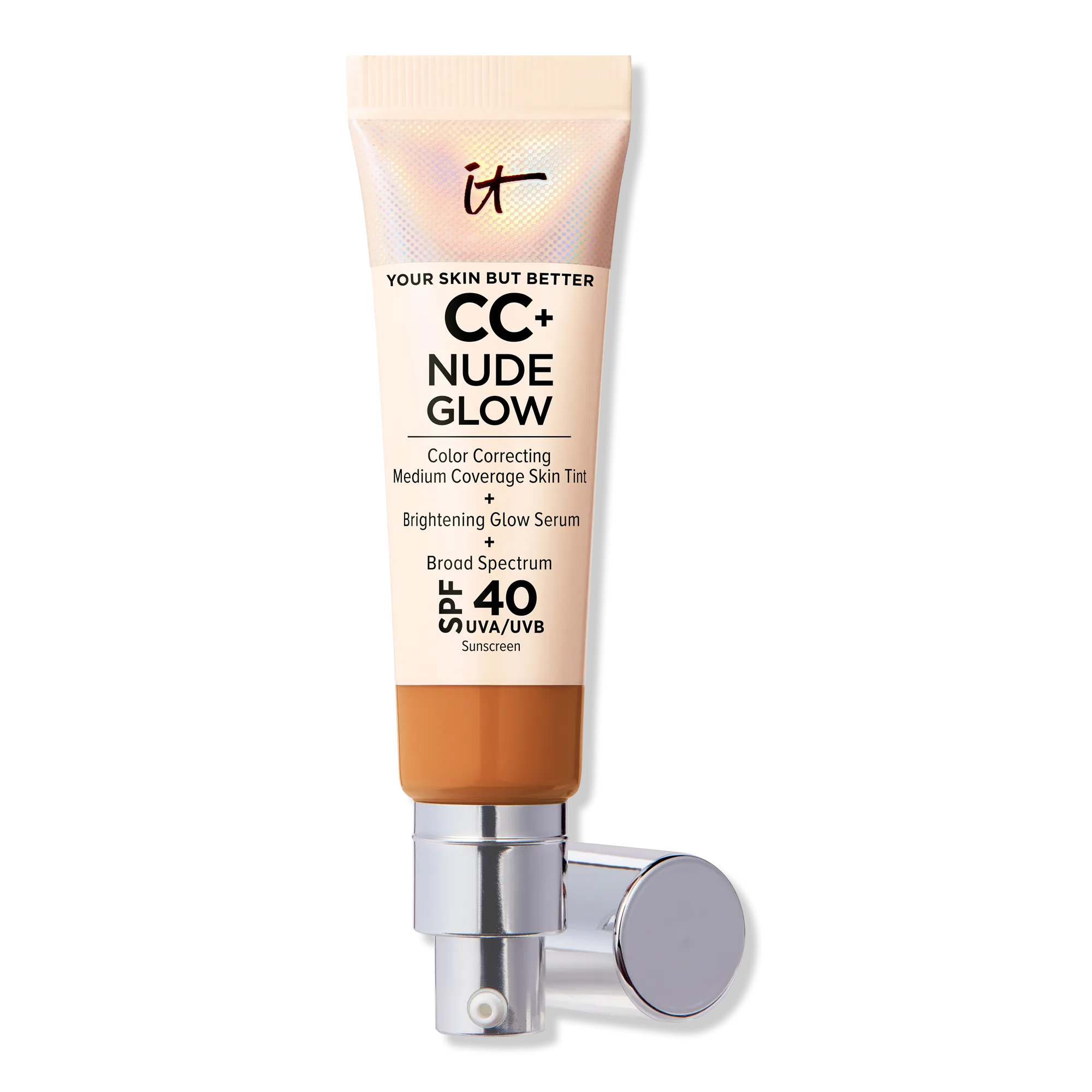 CC  Nude Glow Lightweight Foundation   Glow Serum with SPF 40