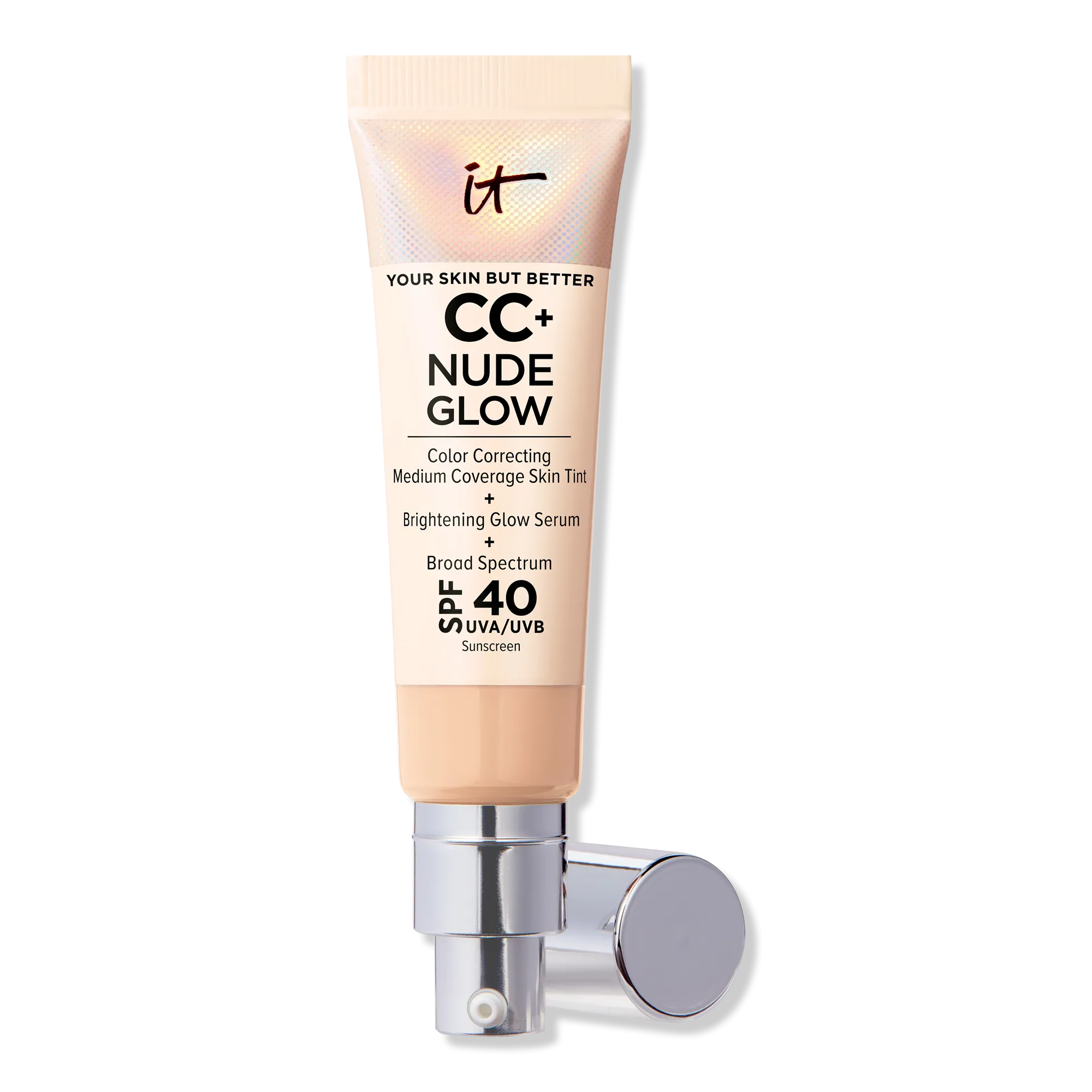 CC  Nude Glow Lightweight Foundation   Glow Serum with SPF 40