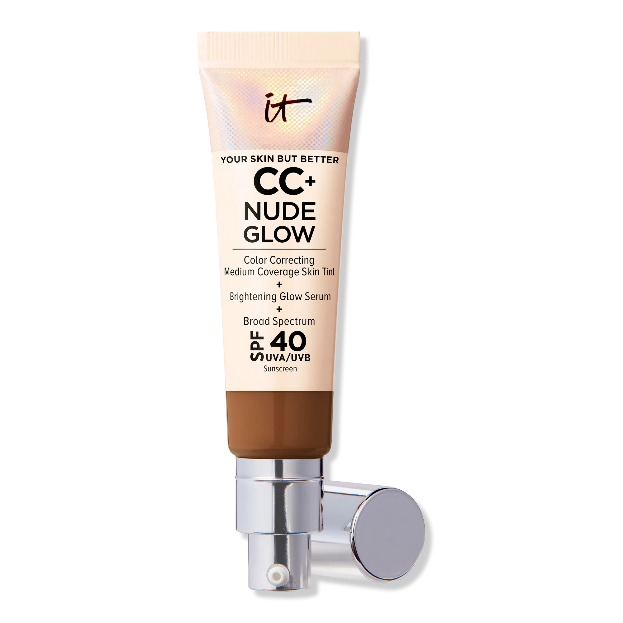 CC  Nude Glow Lightweight Foundation   Glow Serum with SPF 40