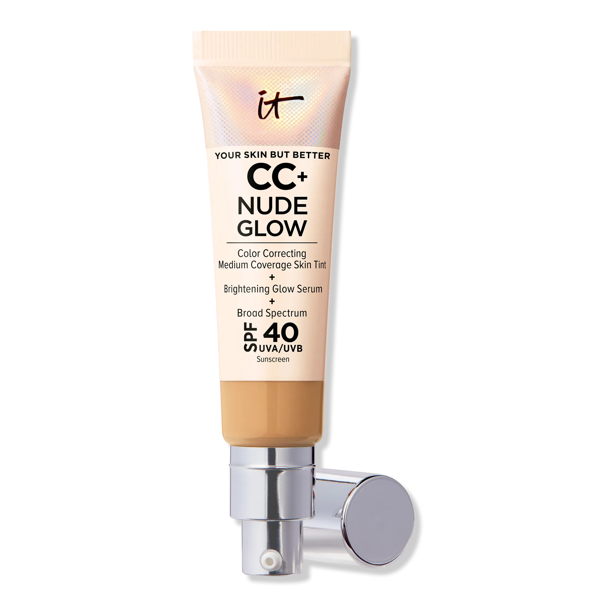 CC  Nude Glow Lightweight Foundation   Glow Serum with SPF 40