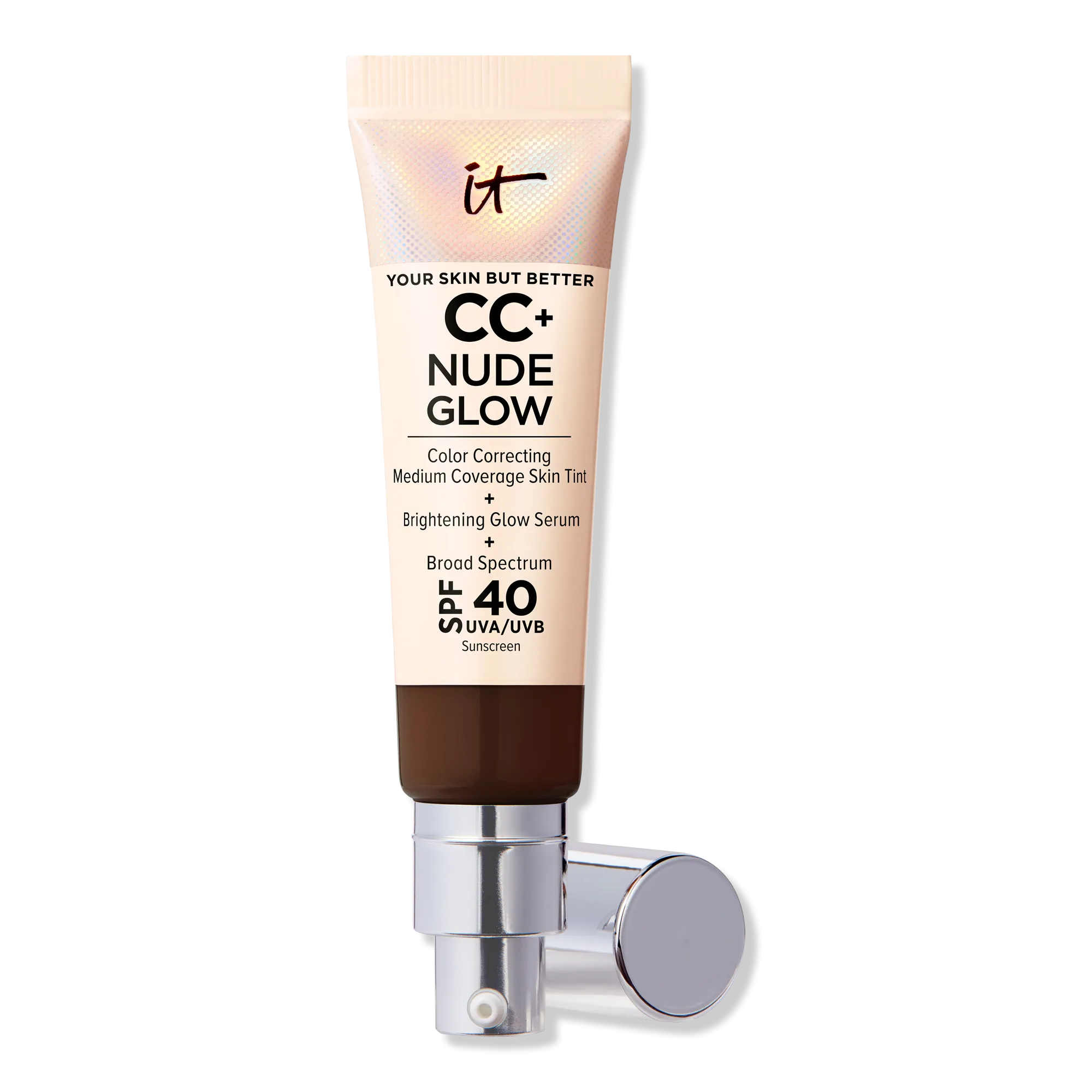 CC  Nude Glow Lightweight Foundation   Glow Serum with SPF 40