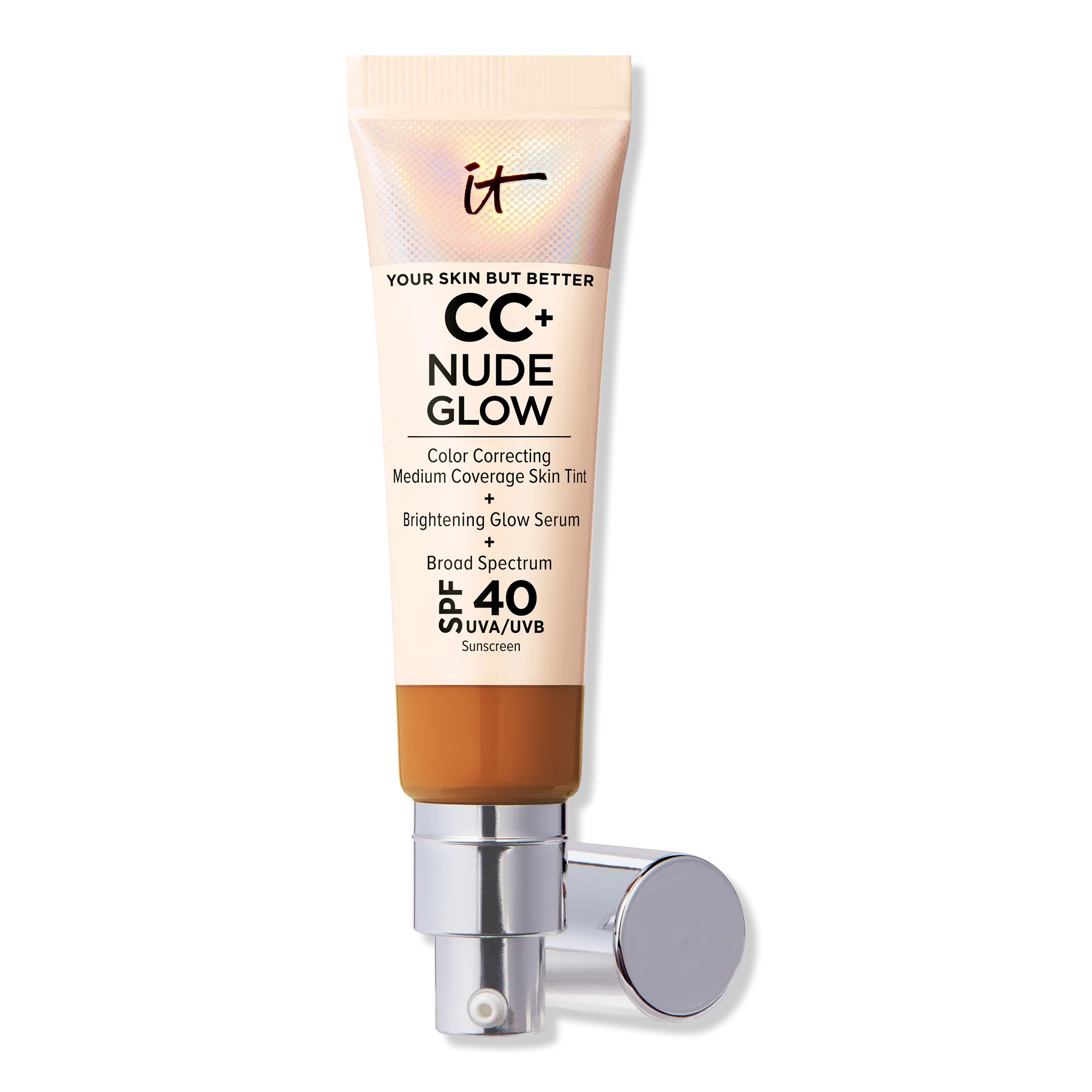 CC  Nude Glow Lightweight Foundation   Glow Serum with SPF 40