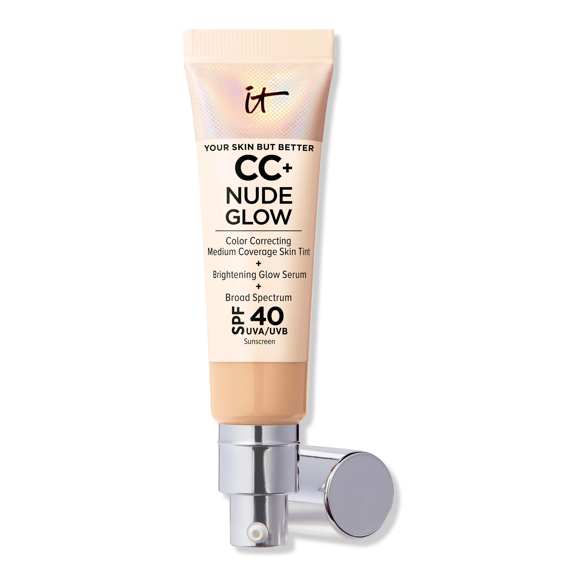 CC  Nude Glow Lightweight Foundation   Glow Serum with SPF 40