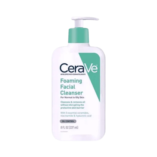 Cerave Foaming Facial Cleanser Oil Control 237ml