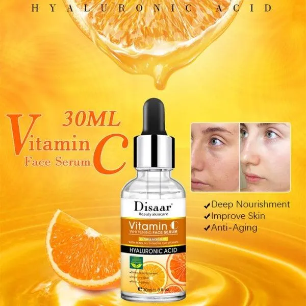 Disaar Vitamin C Hyaluronic Acid Face Serum 30ml