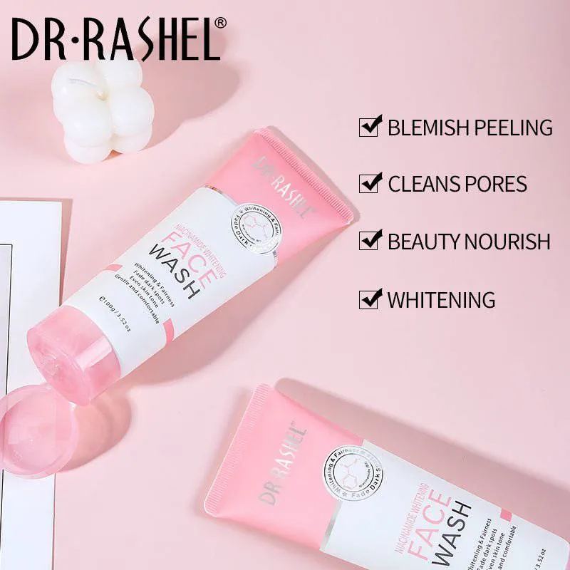 DR RASHEL Niacinamide Whitening Fade Dark Spots Face Wash 100g DRL- 1637