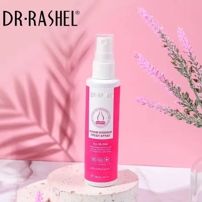 Dr.Rashel PH-Balanced Feminine Deodorant Fresh Spray All-In-One - 100ml DRL- 1541