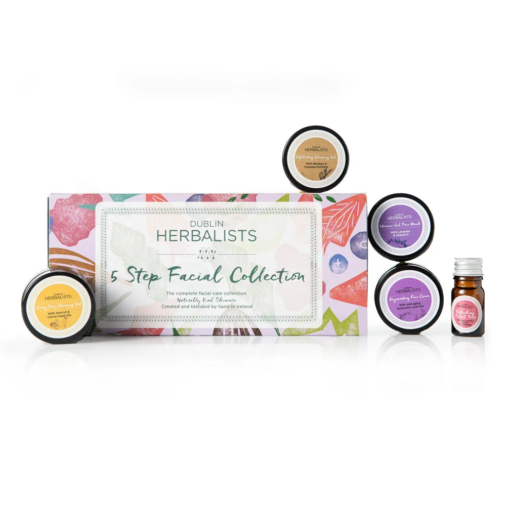 Dublin Herbalists 5 Step Facial Collection