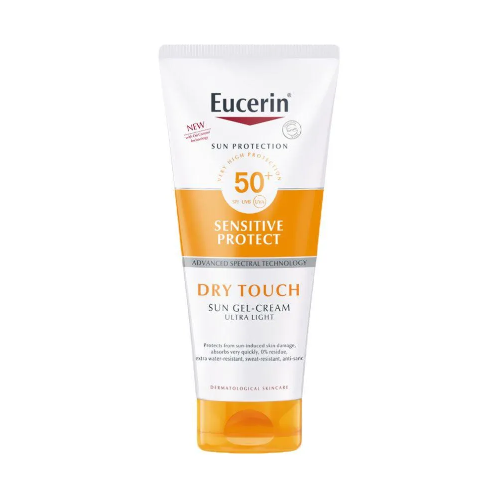 Eucerin Sensitive Protect SPF50  Dry Touch Sun Gel Cream 200ml