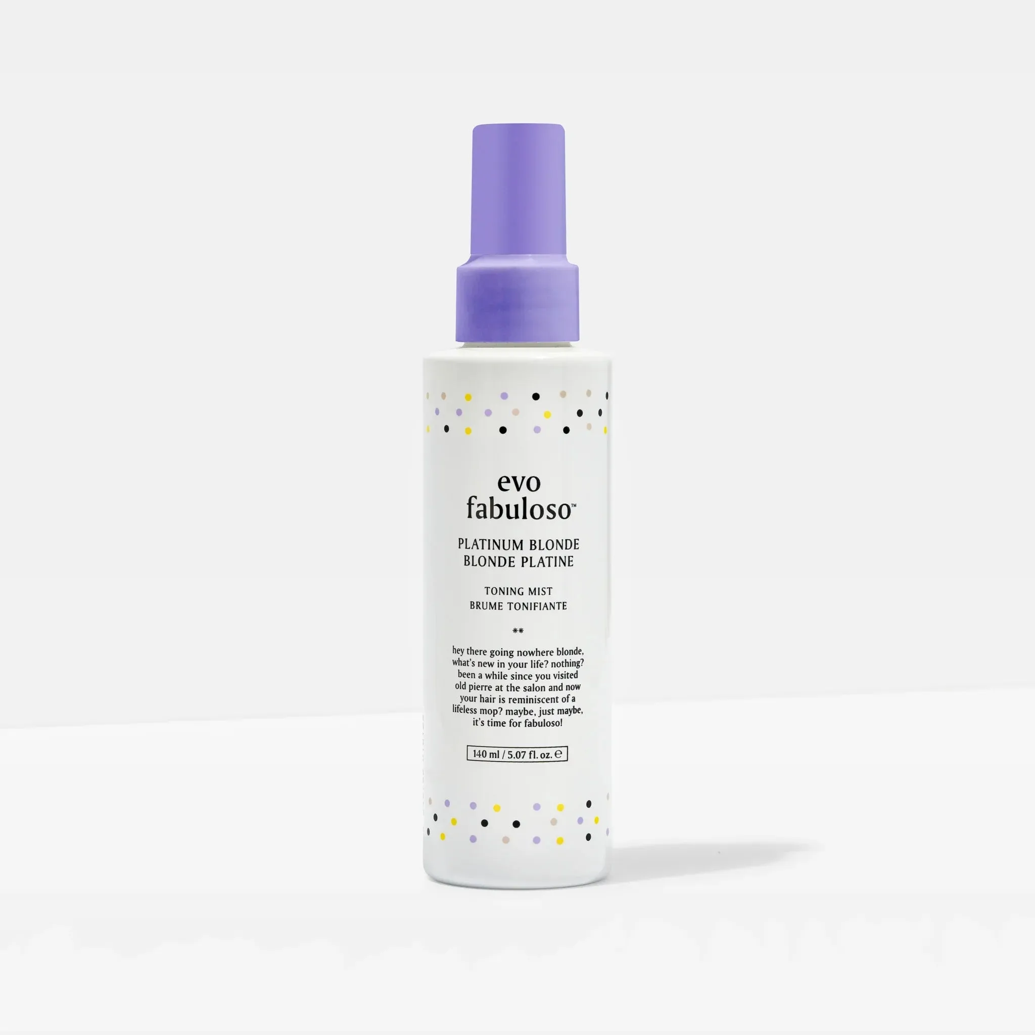 Evo | Fabuloso Platinum Toning Mist |Travel Size