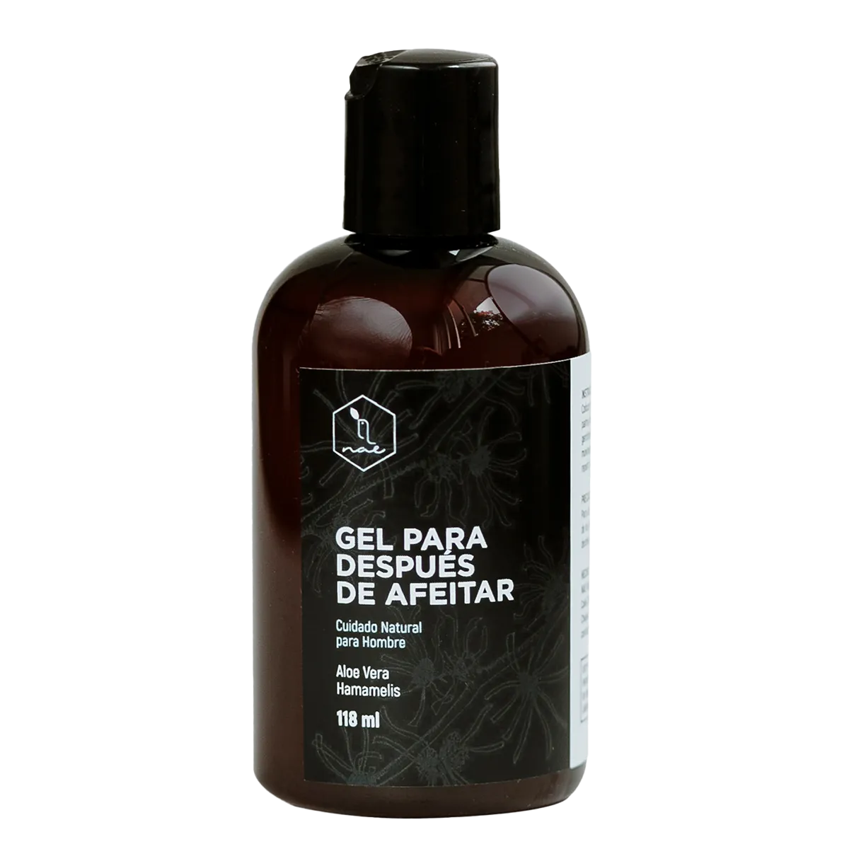 Gel de aloe vera y hamamelis para después de afeitar 118 ml