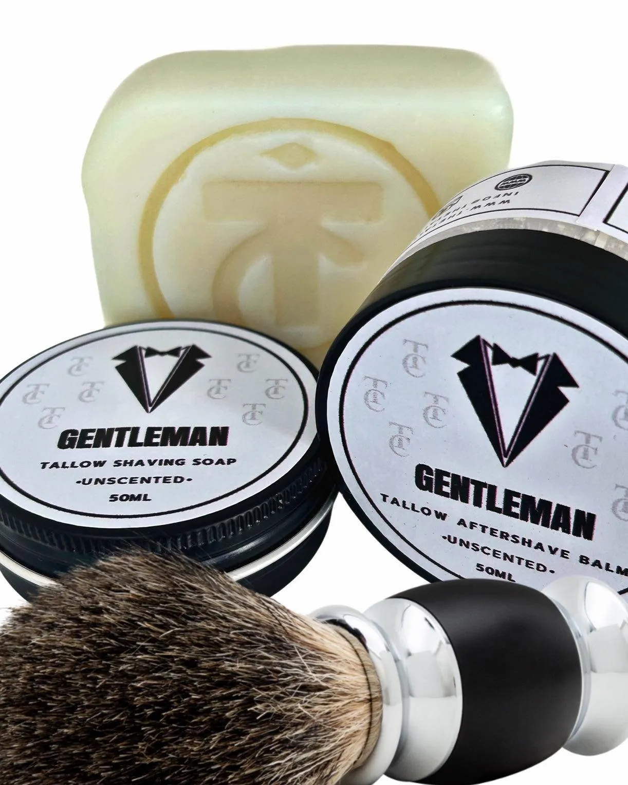 Gentleman Tallow Shaving Collection     -QUARTZ-