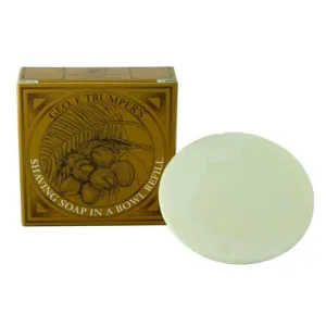 Geo F Trumper Coconut 80g Hard Shaving Soap Refill