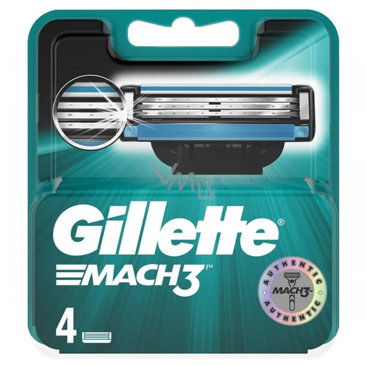 GILLETTE MACH3 BLADE 4IN1 REFILL