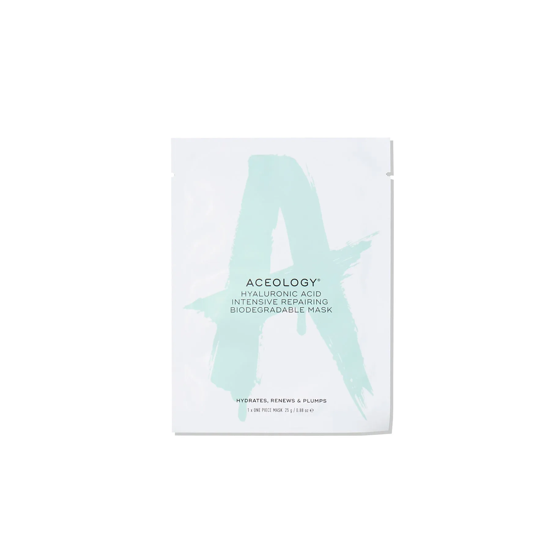 HYALURONIC ACID INTENSIVE REPAIRING BIODEGRADABLE MASK 4-PACK