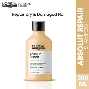 Loreal Professionnel Serie Expert Absolut Repair Shampoo - 300ml - For Dry And Damaged Hair