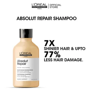 Loreal Professionnel Serie Expert Absolut Repair Shampoo - 300ml - For Dry And Damaged Hair