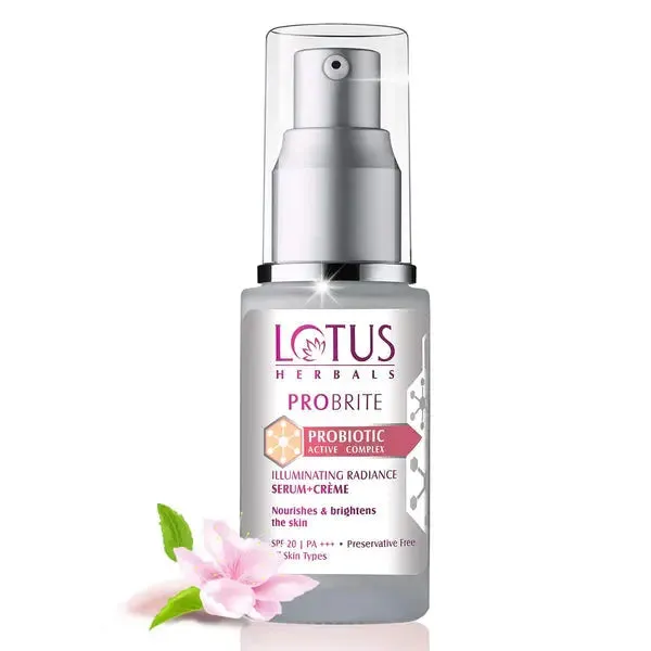 Lotus Herbals Probrite Illuminating Radiance Serum Cream SPF-20 PA    - 30 ml