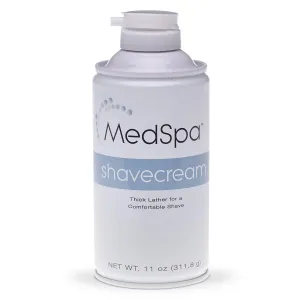 Medline MPH191101 Medspa Shaving Cream, 11oz