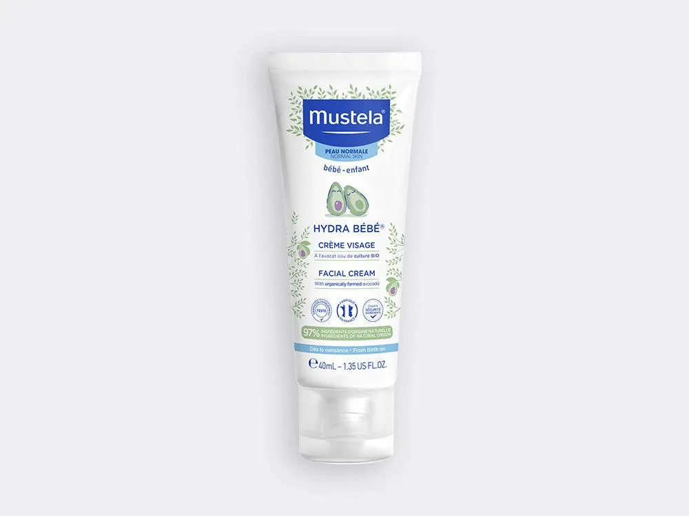 Mustela Hydra Bebe Facial Cream with Avocado (40 ml)