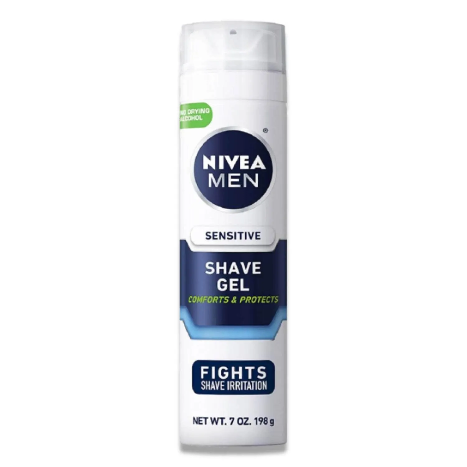 Nivea - For Men, Sensitive Shaving Gel, Protects Skin From Shave Irritation - 7 oz - 12 Pack