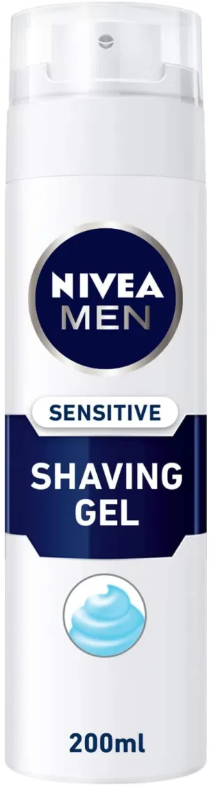 Nivea Men Sensitive Shaving Gel, Chamomile & Hamamelis