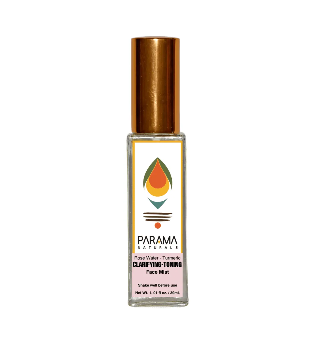 Parama Naturals TURMERIC- ROSE WATER FACE MIST Clarifying & Toning