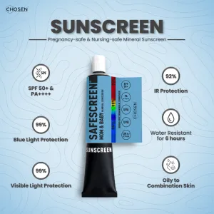 SAFESCREEN® Mom & Baby Mineral Sunscreen SPF 50 