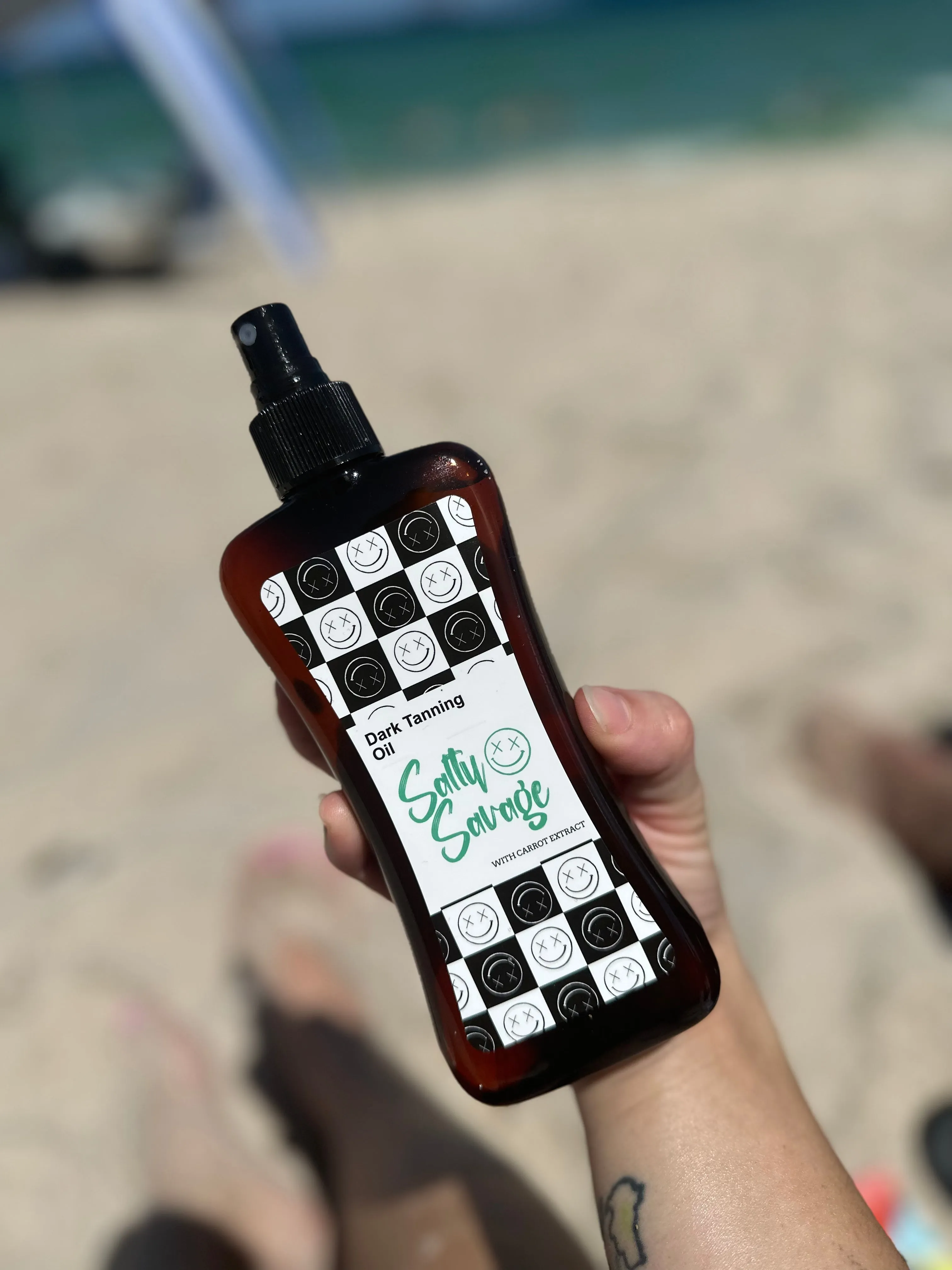 Salty Savage Dark Tanning Oil