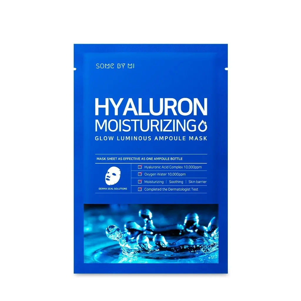 Some By Mi Hyaluron Moisturizing Glow Luminous Ampoule Mask