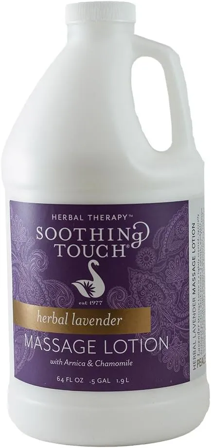 Soothing Touch Herbal Lavender Lotion - Half Gallon