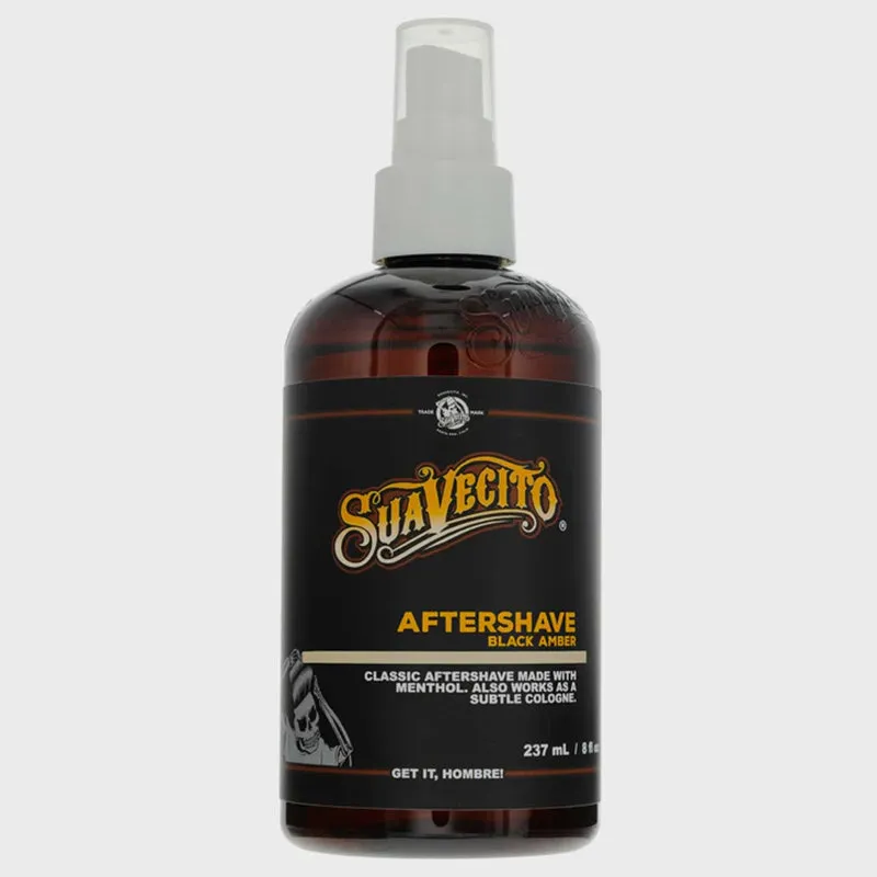 Suavecito - Black Amber Aftershave, 237ml