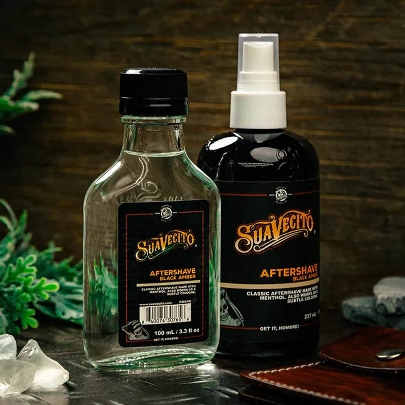 Suavecito - Black Amber Aftershave, 237ml