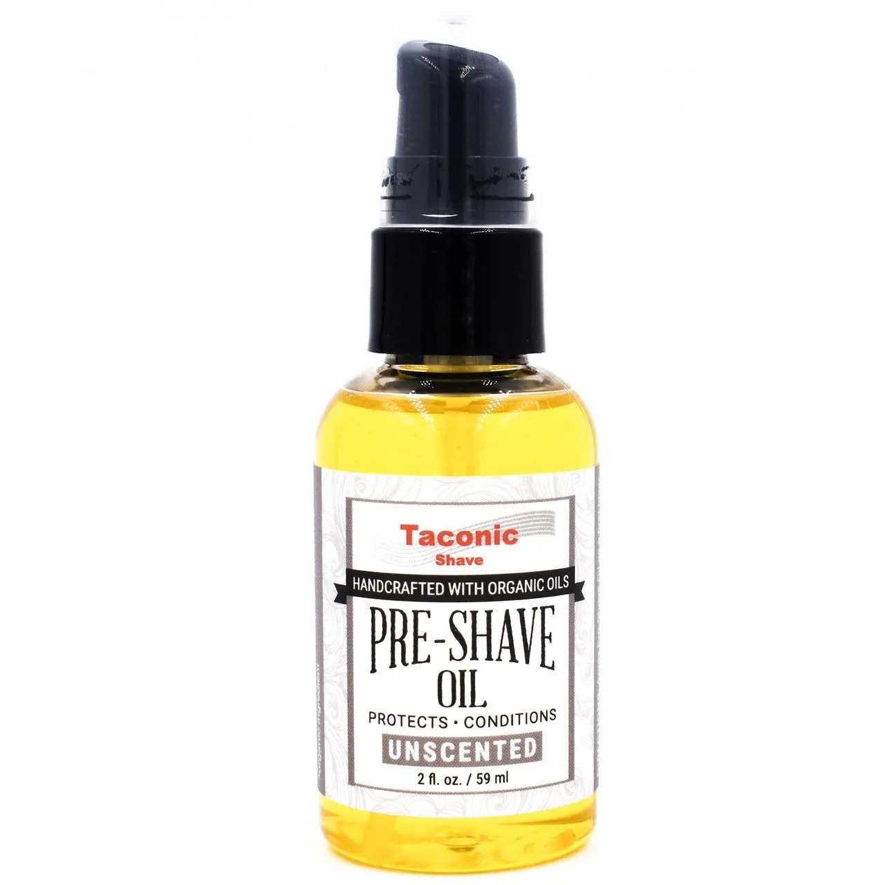 Taconic Unscented Organic Pre-Shave Oil