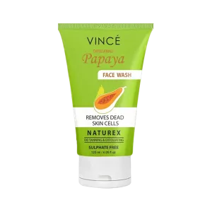 Vince Face Wash Exfoliating Papaya 120ml