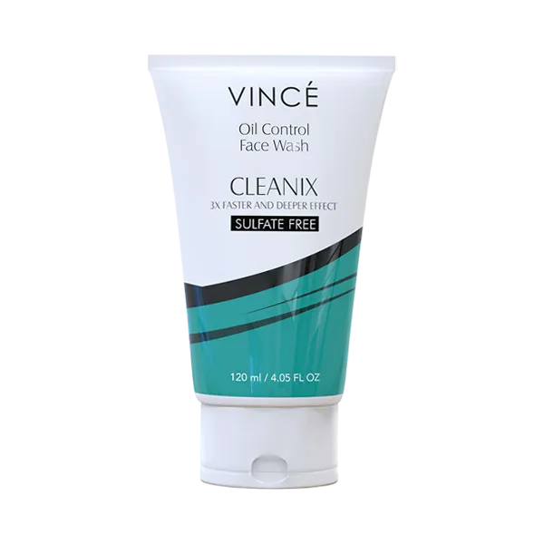 Vince Face Wash Oil Control Cleanix 120ml